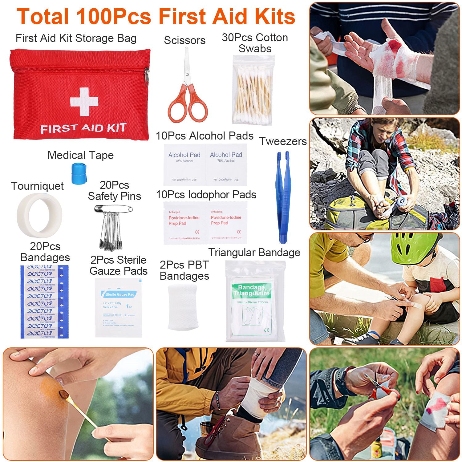 125 In 1 Survival Kit, Professional Survival Equipment, Equipment, Tools, First Aid Supplies, For SOS Emergency - Not Shipped On Weekends