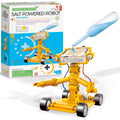 Green Science Salt-Powered Robot STEM Kit – Educational Science Toy for Kids Ages 8+, Cool Gift for Boys & Girls