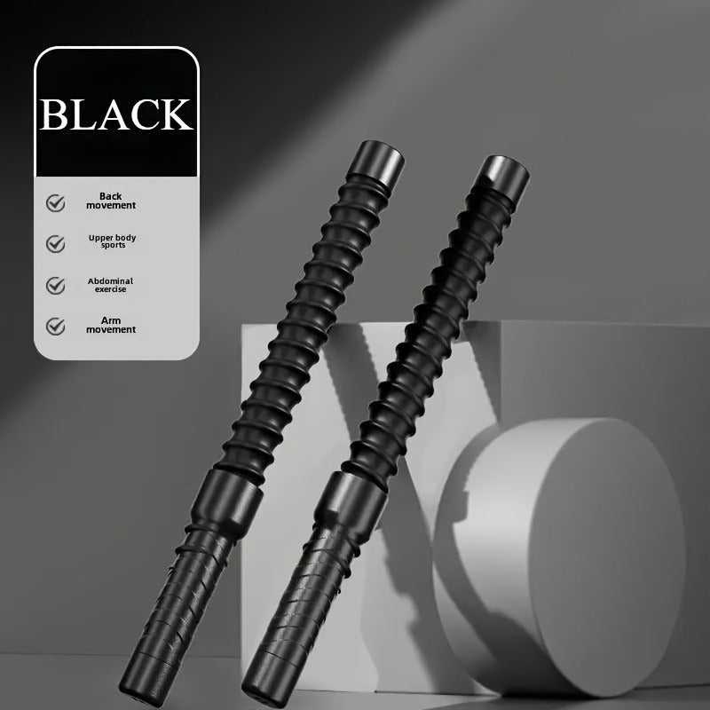 2pcs Stainless Steel Training Stick - A Universal Strength And Muscle Exercise Fitness Tool With Strong Rebound Inertia