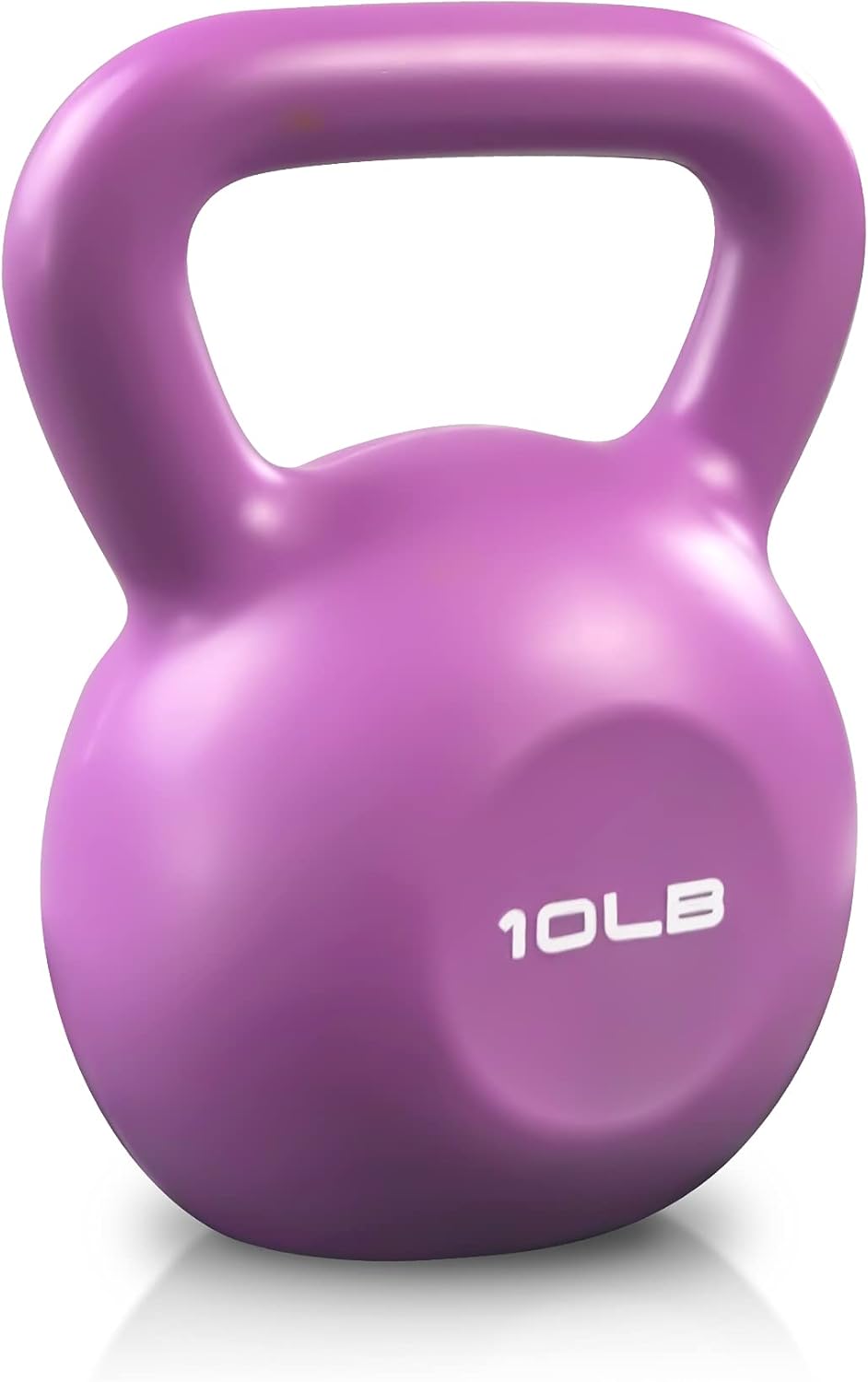10lbs Ketlebells Weight Set For Women, Vinyl Coated Kettle Bell For Home Gym Workout Weight Lifting