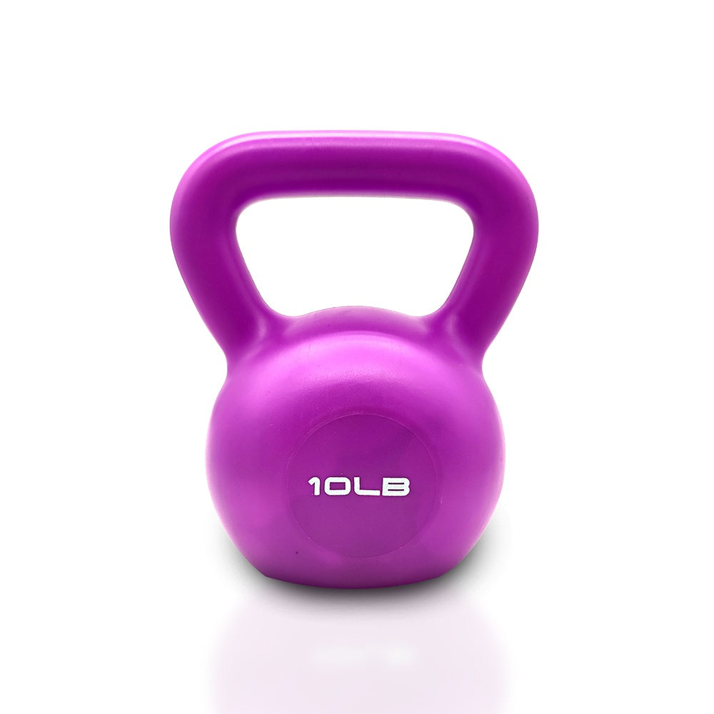10lbs Ketlebells Weight Set For Women, Vinyl Coated Kettle Bell For Home Gym Workout Weight Lifting