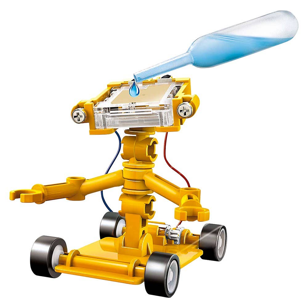 Green Science Salt-Powered Robot STEM Kit – Educational Science Toy for Kids Ages 8+, Cool Gift for Boys & Girls