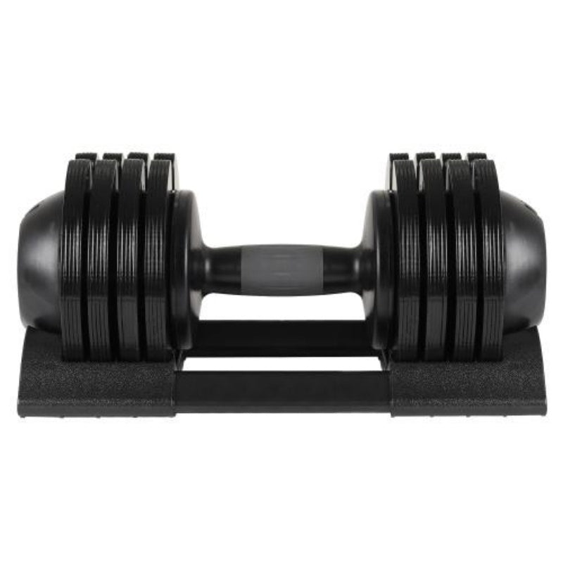 52 Lb Adjustable Steel And Plastic Dumbbells