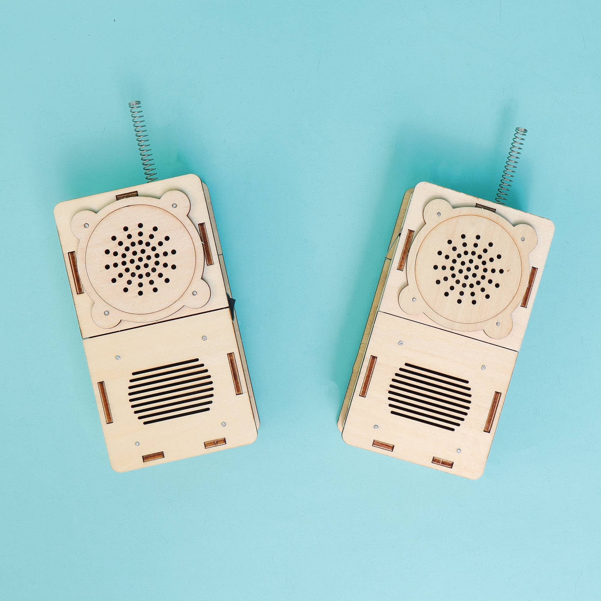 Build and Learn Walkie-Talkie STEM Kit – Educational Electronics Toy for Kids Ages 8+, Fun Gift for Boys & Girls (Set of 2)