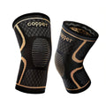 1 Pair Copper Knee Pads Ultimate Shock-Absorbing Gear For Men & Women Superior Knee Support For Sports Yoga Fitness Basketball