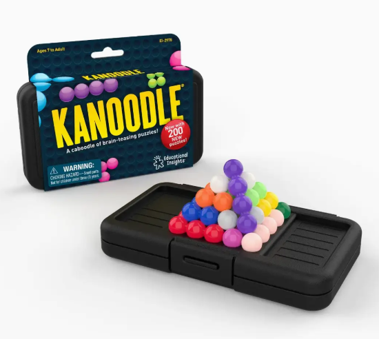 Educational Insights Kanoodle – STEM Brain Puzzle Game for Kids Ages 7+, Fun Gift for Boys & Girls